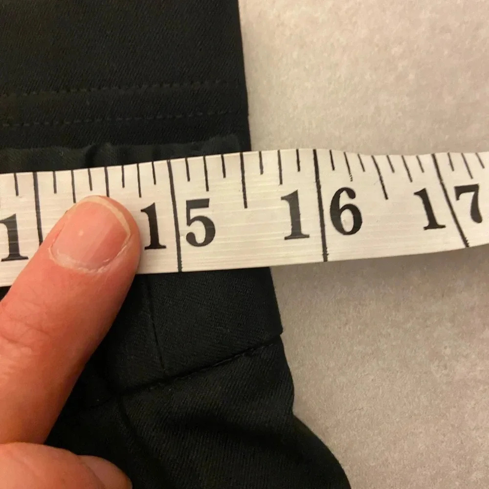 NWT Eileen Fisher Organic Cotton Slim Ankle Pant Black Size Small - Picture 7 of 10